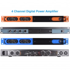 Advanced 8500W Digital Amplifier 4 Channel 6400 Watts 2 Channel 3200W High Power 1U AMP Drive 8 10 12 15 18 inch Speaker